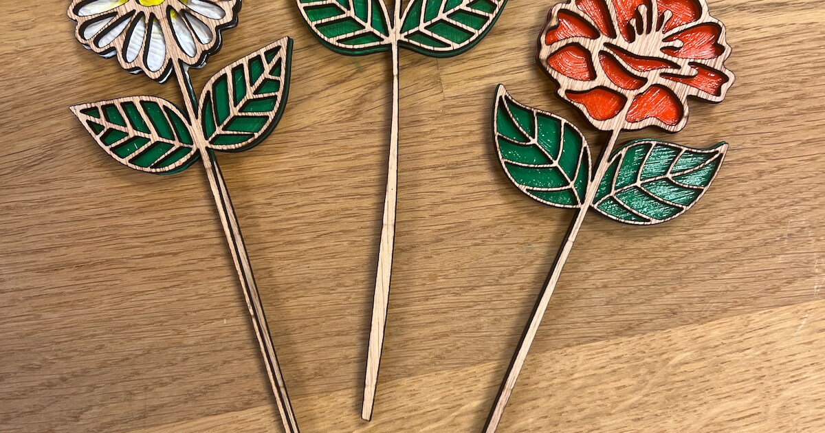 Ontwerp je eigen houten bloemen tijdens workshop in Hoeksche Waard