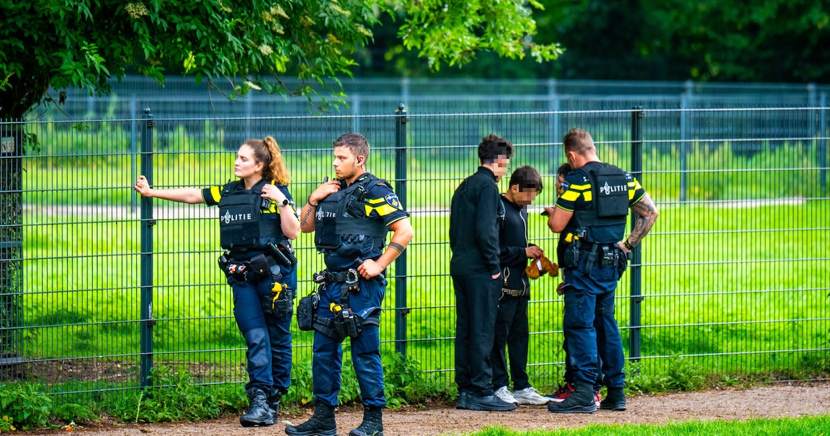 Politie houdt onterecht kinderen onder schot in Bospark