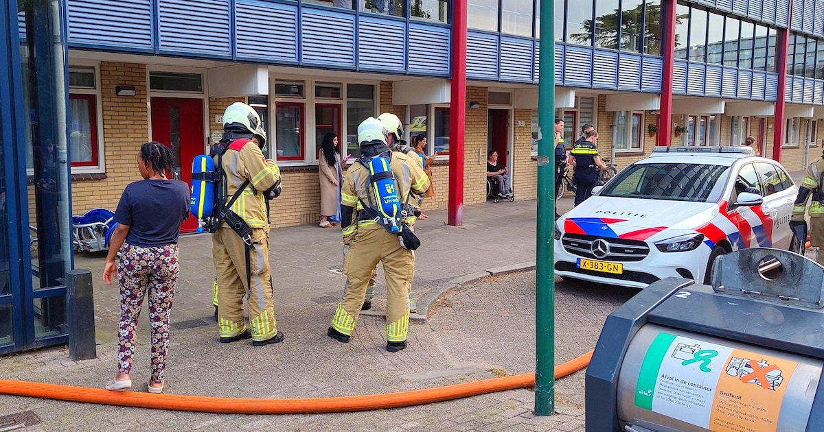 Brand in flat op Planetenbaan in Bilthoven