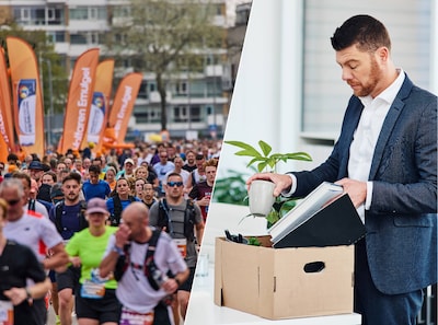 Deelname aan marathon van Rotterdam kost man onterecht zijn baan, nu krijgt hij 60.000 euro