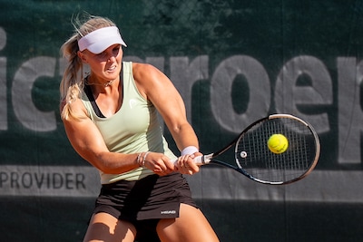 ‘Duitse’ tennisster Steur met bijzondere missie in Den Haag: ‘Ze weten bij de bond wel wie ik ben’