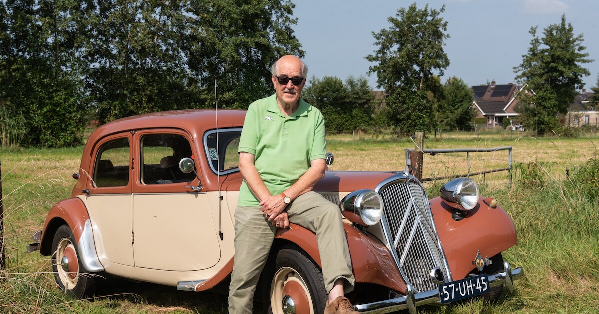 Dit was de énige oldtimer die zijn vrouw mooi vond, dus ging Henk ...