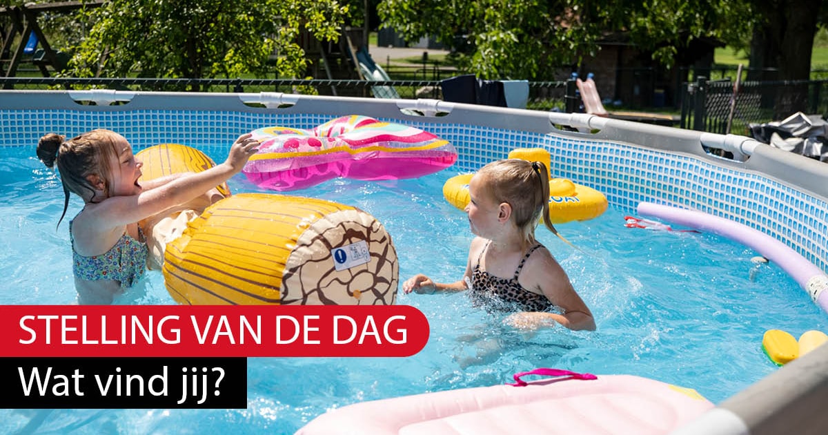 Stelling | Van mij mag die warme zomer nog wel even voortduren