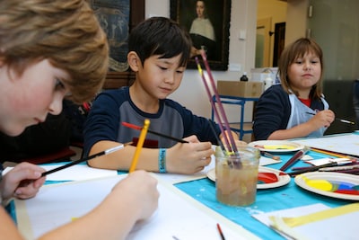 Workshop schilderen voor kinderen in Renkum