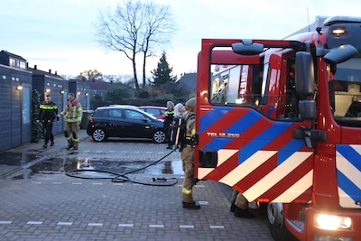 Brand in schuur in Ede snel onder controle
