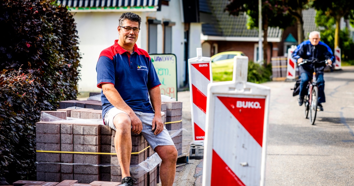 Wegwerkzaamheden zitten ondernemer Krijn-Bas dwars: ‘Ik verlies klanten zo’