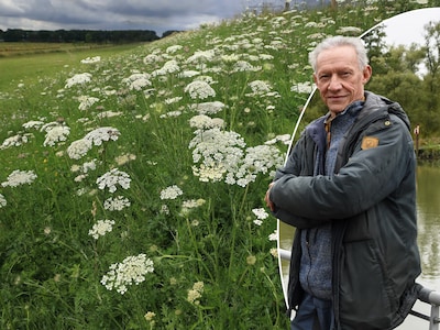 Bloemrijke berm bij ‘de Kop’ trekt wandelaars én vlinders