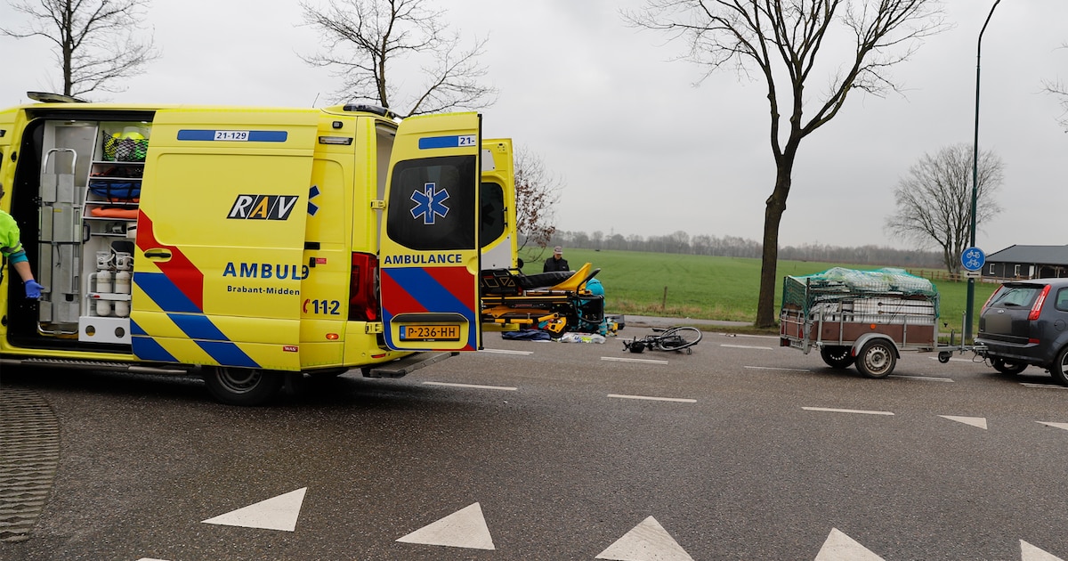 Vrouw (87) op e-bike overleden na botsing in Haps