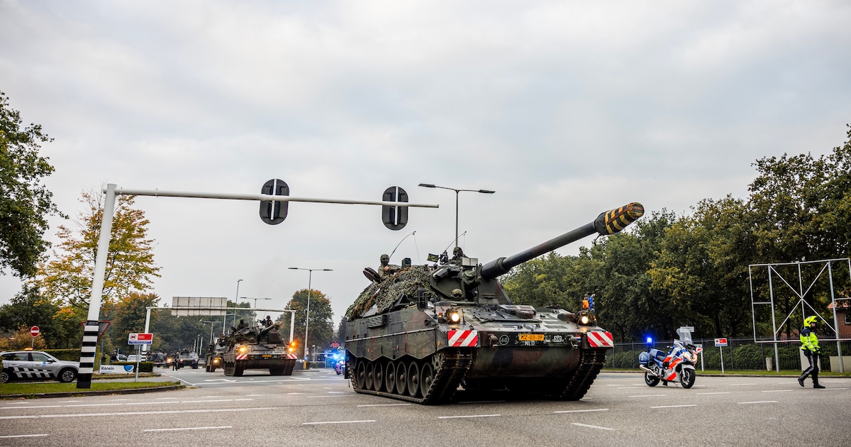 Militaire oefening in Gulpen-Wittem
