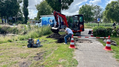 Vitens raadt bewoners aan water door te spoelen na leidingbreuk in Vinkeveen