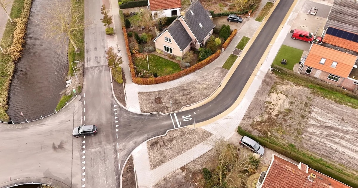 Nieuwe bestrating en regenwaterafvoer in Breezand bijna klaar