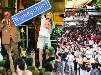 LIVE Vierdaagse | Topdrukte op station: stad stroomt vol • Bruls opent Vierdaagsefeesten • Klein bie