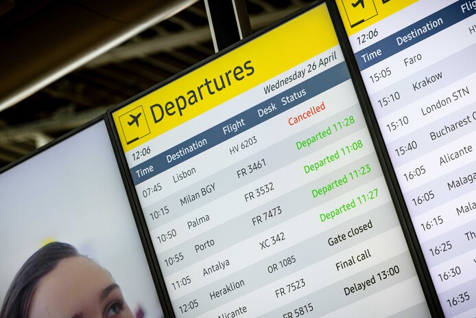 Er vervallen nog minimaal 20 vluchten bij Transavia deze maand.