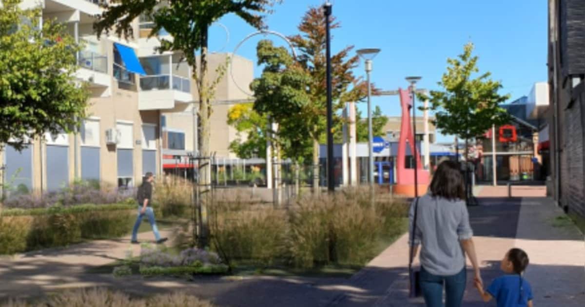 Dekkerplein krijgt opknapbeurt: meer groen en waterberging