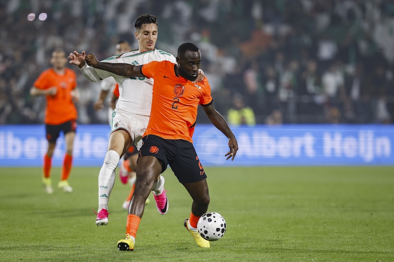 Geertruida played as a substitute against Algeria.