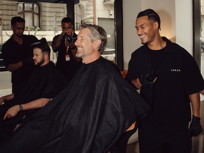 Van Leidsche Rijn naar Champions League-finale: kapper Jeremy knipt Edwin van der Sar en influencers