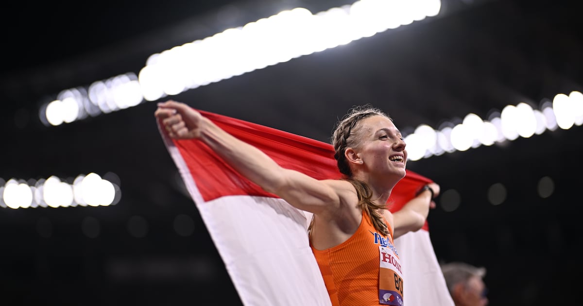 Imponerende Femke Bol, verrassende landstitel en dubbel feest: dit waren in Amersfoort de hoogtepunt