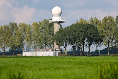 Radarstoring bij KNMI verstoort neerslagbeelden in zuiden
