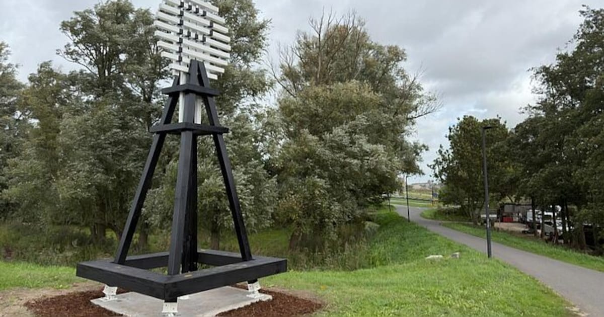 Derde baken in Kanaalpark Dijk en Waard wordt zaterdag onthuld met roeiwedstrijd