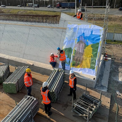 Artwork to be installed in new bicycle tunnel at Beverwijk station