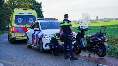 Scooterrijdster gewond na val in Oss