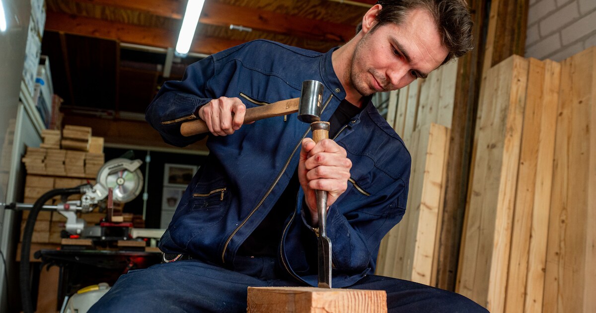 Van Japanse technieken tot tweedehands hout uit Breda: hoe Tim zijn passie voor bouwen herontdekte