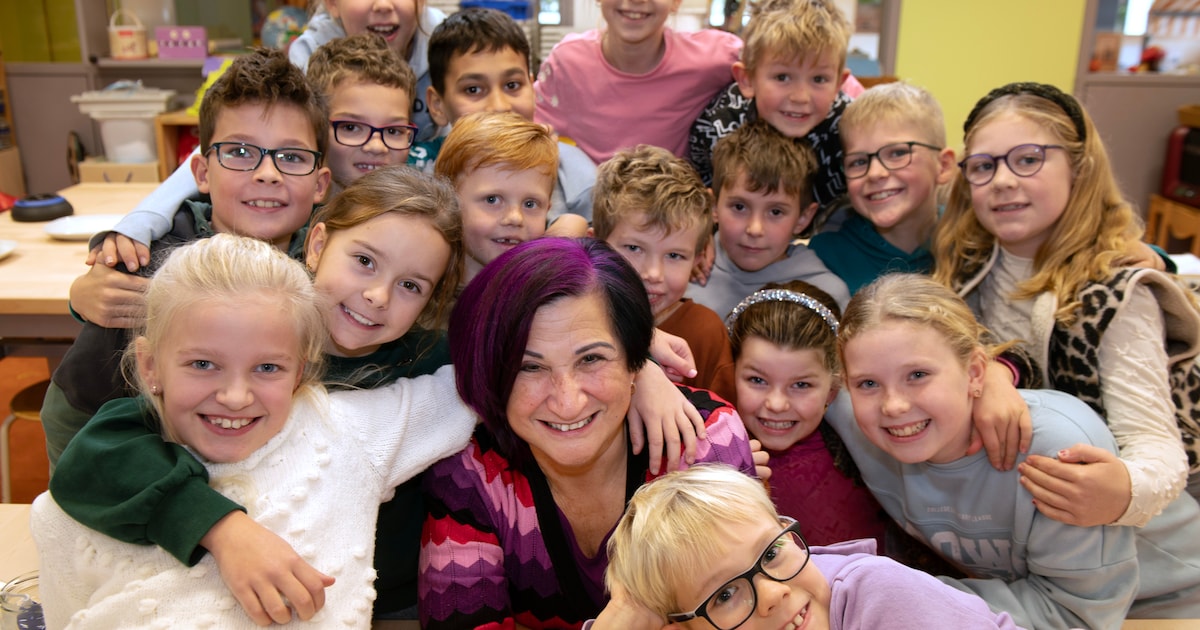 Juf Desiree neemt na 45 jaar afscheid, maar laat de Majellaschool in Cabauw niet helemaal los als he