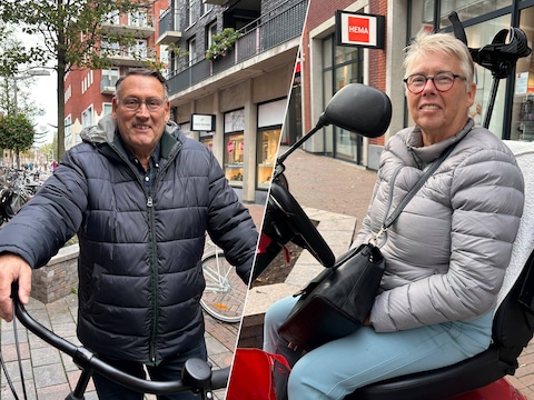 Twee Waddinxveense kiezers.