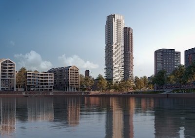 Bouw ‘hoogste woontoren van het oosten’ start dit jaar: tientallen appartementen meer dan gepland