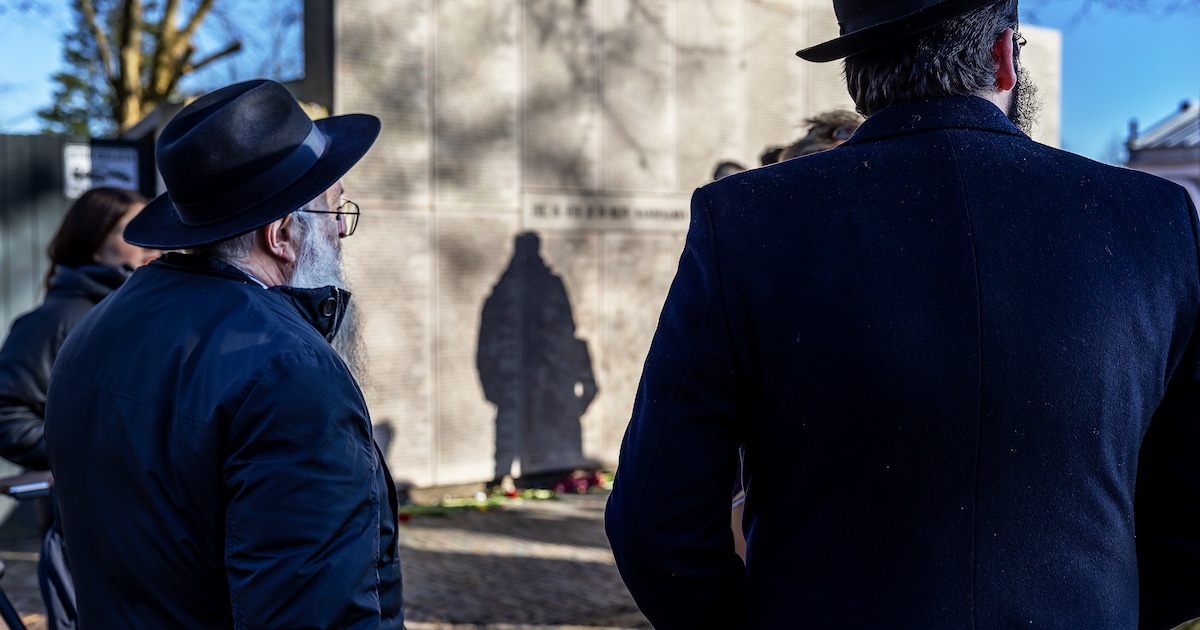 Holocaustherdenking bij het Spoorwegmuseum