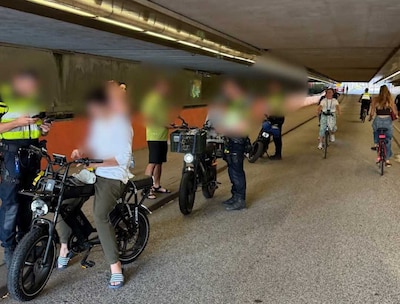 Fatbikers tegen de lamp: meerdere e-bikes door politie in beslag genomen