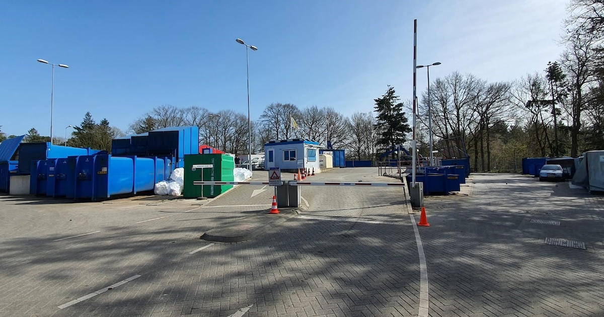 Recyclingstation Zeist tijdelijk dicht voor onderhoud