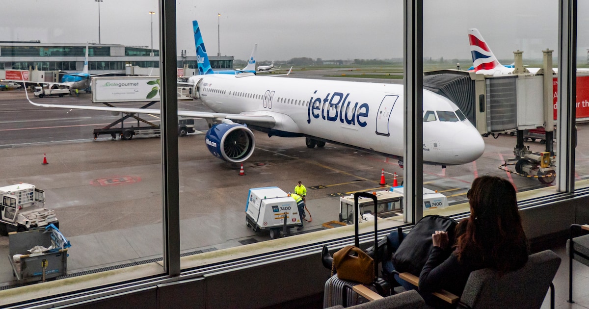 Jetblue vocht met steun van Washington voor vluchten naar Schiphol, maar vertrekt er alweer nu de VS