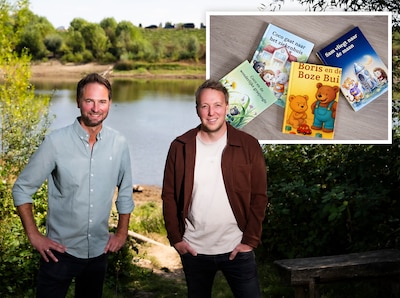 Sander (47) en Remy (41) maken zelf voorleesboekjes: ‘Hij gaat nu niet anders om met woede, maar ik 