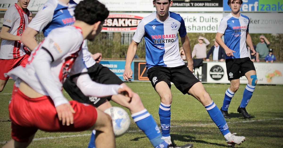 HVCH opent na twintig seconden de score en blijft mede daardoor in race om kampioenschap: ‘Nog drie 