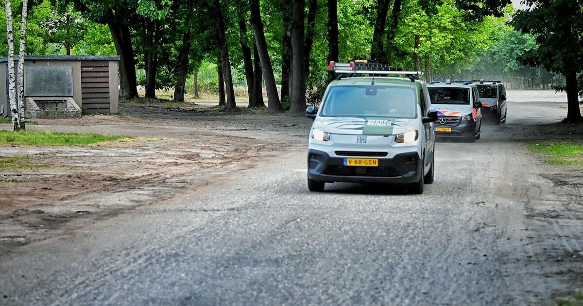 Dief aangehouden in Safaripark de Beekse Bergen: politie met zeven voertuigen aanwezig