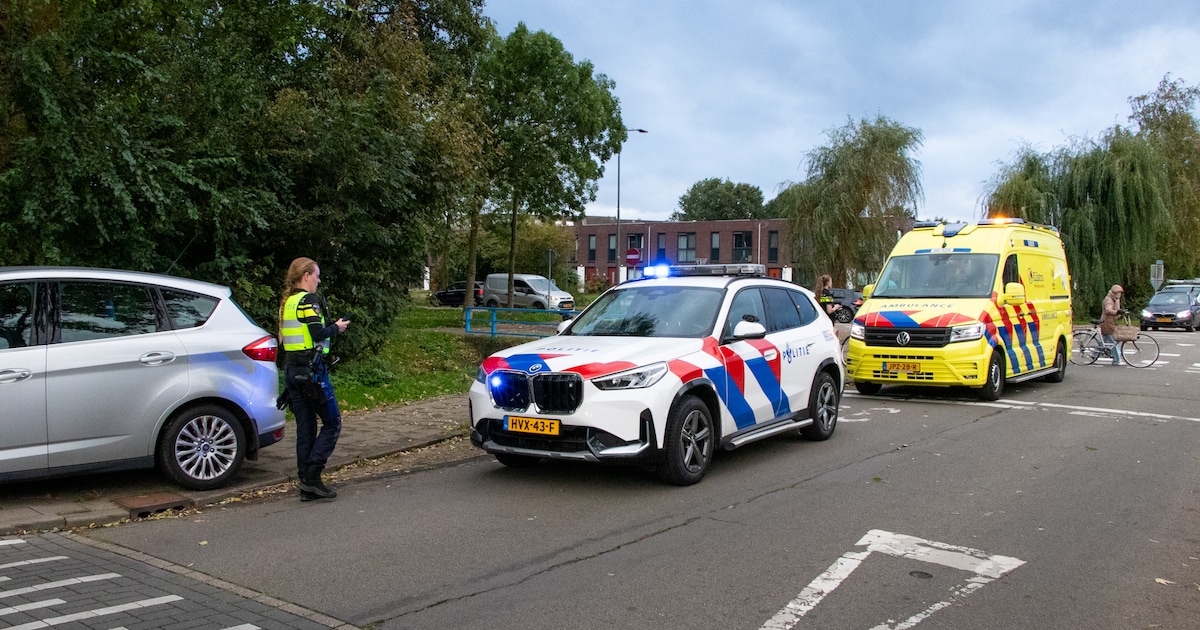 Fietser gewond na aanrijding met auto in Heerenveen