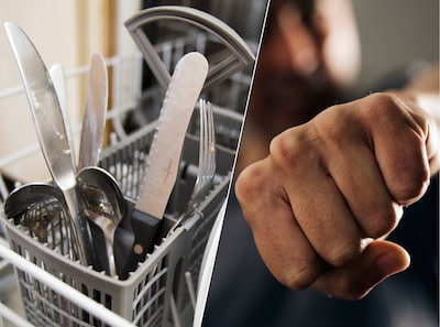 Conflict rond de vaatwasser mondt uit in mishandeling: ‘Ze moest uit mijn buurt blijven’