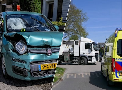 Vrouw gewond na botsing met vuilniswagen in Glanerbrug, omstander voorkomt erger