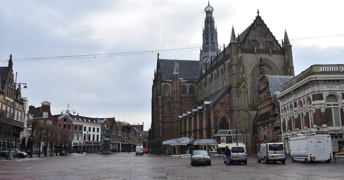 Jonge militairen leggen eed af op Grote Markt in Haarlem