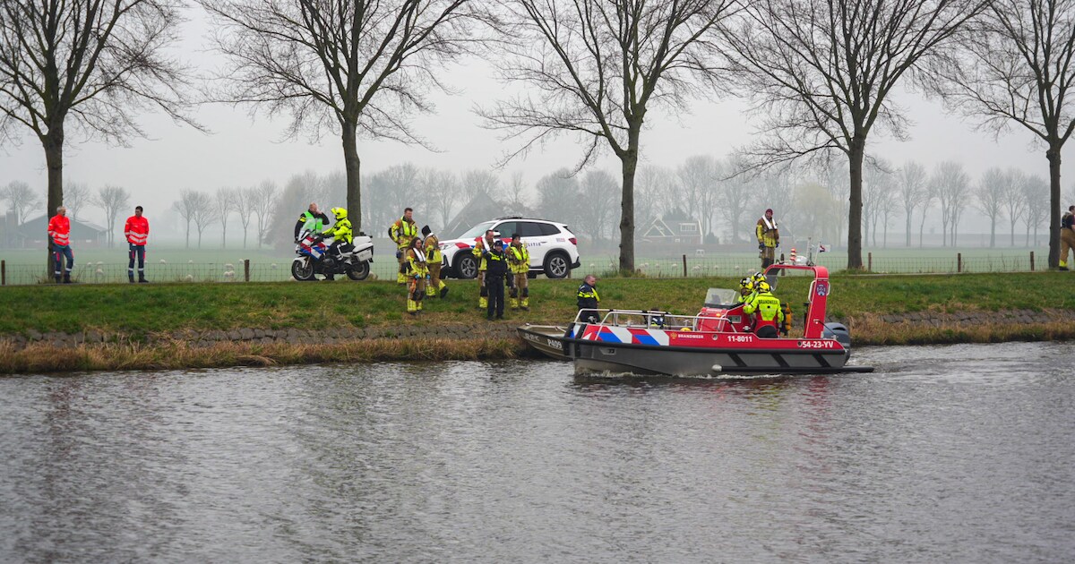 Grote zoekactie in Noordhollandsch Kanaal bij Zuidoostbeemster