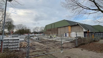 Nuenen vindt geld om ook buitenruimte van sporthal de Hongerman in te richten: 1,5 miljoen euro