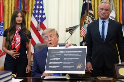 Trump wil minder vaccinaties voor kinderen: zeven inentingen van aanbevolen lijst
