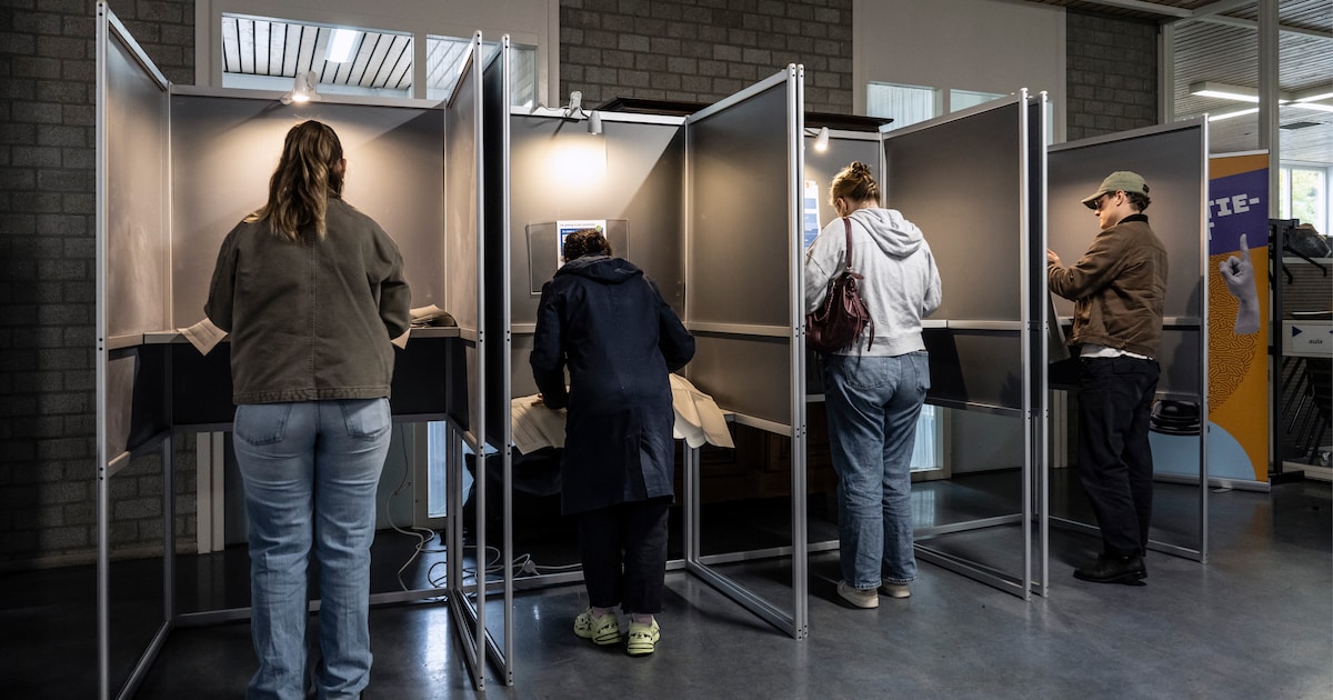 Utrechters gingen massaal naar de stembus: hoogste opkomst van Nederland