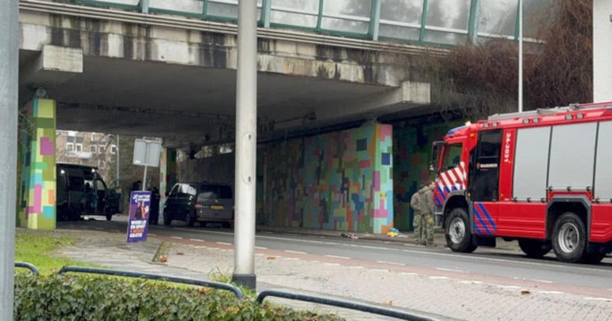 Verdacht pakketje op straat in Nuth bevat geen explosief materiaal