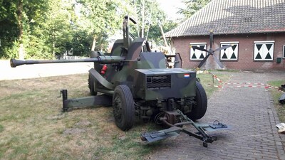 Museumstuk uit Deelen nu in oorlog: oud kanon blijkt verrassend effectief tegen Russische drones