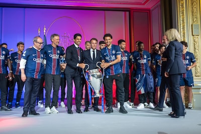 Ousmane Dembélé belooft: ‘We komen volgend jaar terug voor de derde Champions League-titel:’