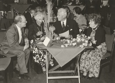 Theo Tromp sr. werd vijftig jaar geleden in het zonnetje gezet, wie weet nog waarom?