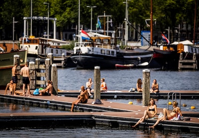 Afkoelen in Amsterdam: hier kun je zwemmen bij warm weer