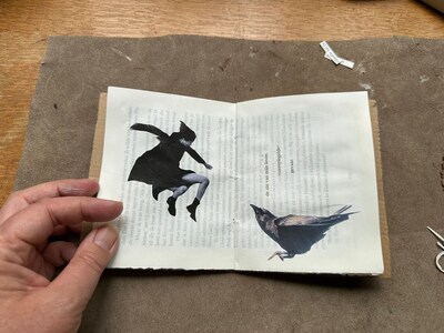 Workshop mini art-journal maken in Oud-Beijerland